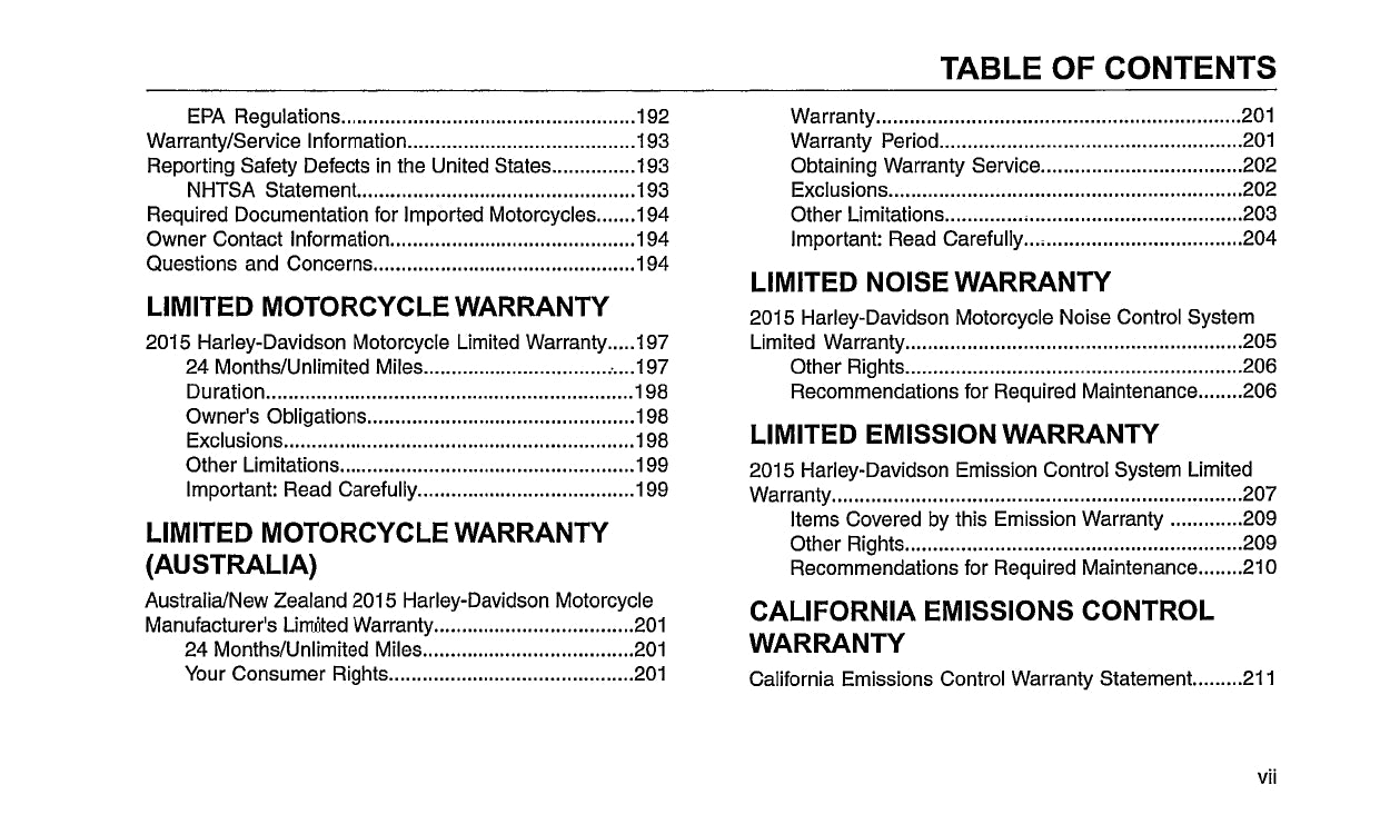 2015 Harley-Davidson Police Models Gebruikershandleiding | Engels