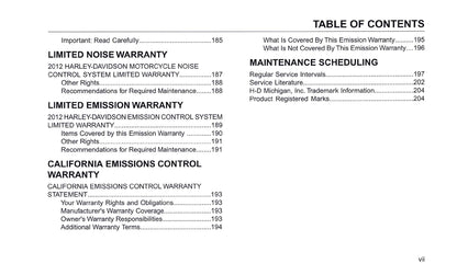 2012 Harley-Davidson Dyna Owner's Manual | English