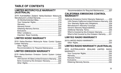 2019 Harley-Davidson FLHTKSE Owner's Manual | English