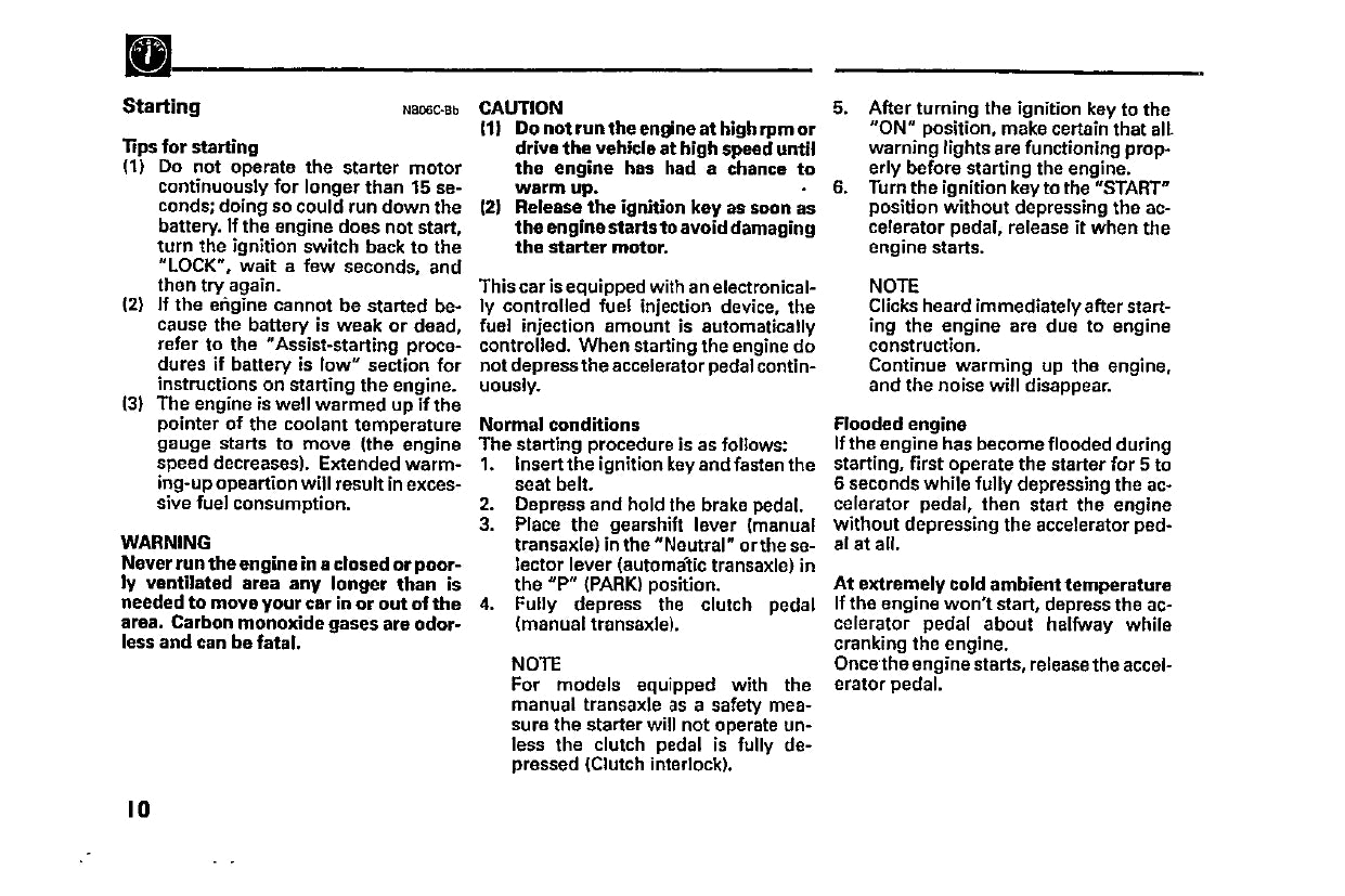 1997 Mitsubishi 3000GT Owner's Manual | English