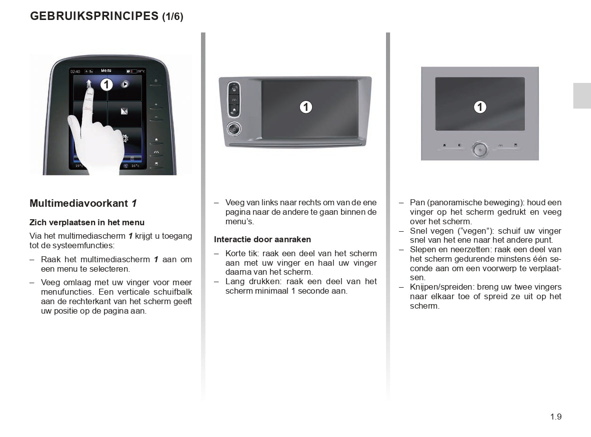 Renault R-Link 2 Infotainment Manual | Dutch