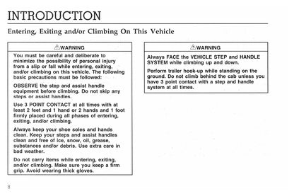 1998 Ford F&B Diesel Manuel du propriétaire | Anglais