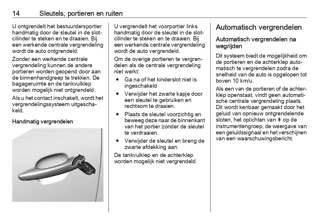 2023 Opel Combo Owner's Manual | Dutch