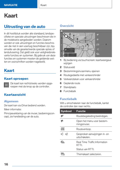 2021-2023 BMW iX3 Infotainment Manual | Dutch