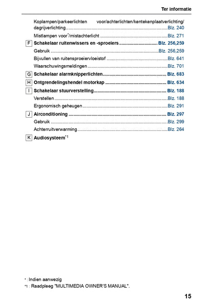 2023-2024 Lexus NX 450h Plus Owner's Manual | Dutch