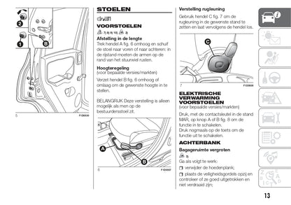 2016 Fiat Panda Gebruikershandleiding | Nederlands