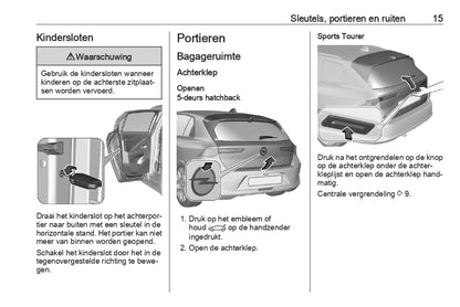 2023-2024 Opel Astra Gebruikershandleiding | Nederlands