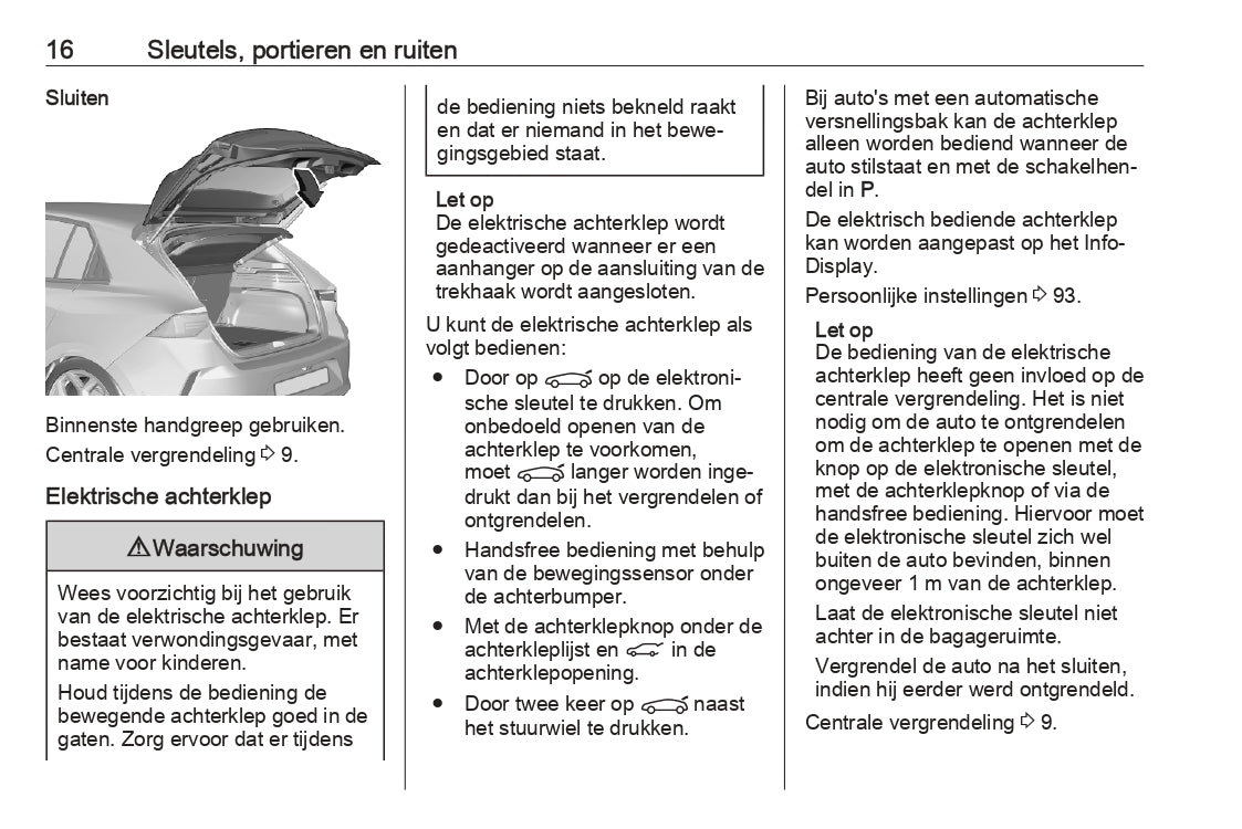 2023-2024 Opel Astra Gebruikershandleiding | Nederlands