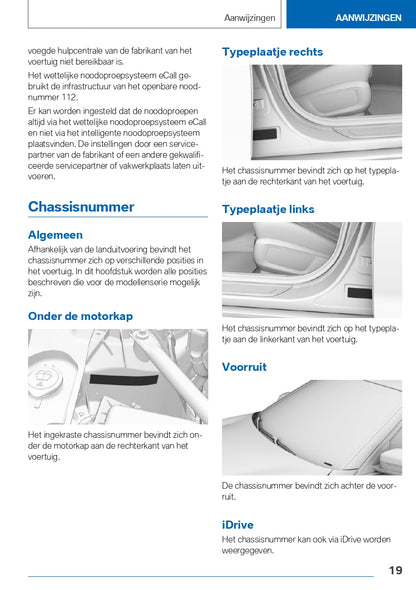 2021-2023 BMW iX3 Owner's Manual | Dutch