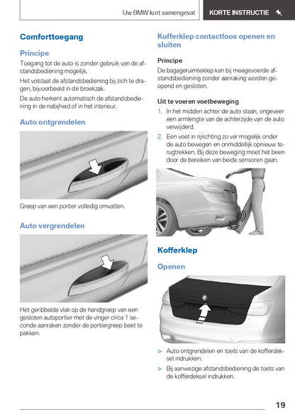 2019 BMW 5 Series/5 Series PHEV Owner's Manual | Dutch