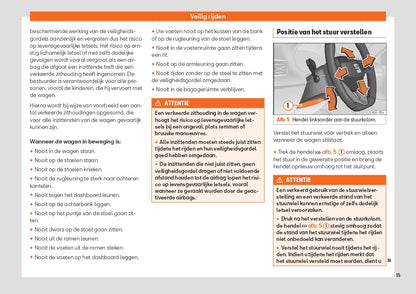 2022 Seat Ateca Manuel du propriétaire | Néerlandais