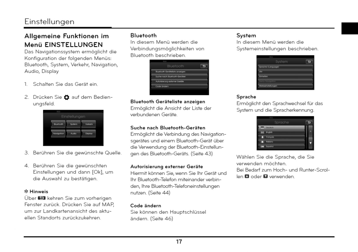 2021-2023 Kia Ceed Infotainment Manual | German