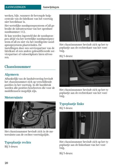 2020 Mini Cooper SE Gebruikershandleiding | Nederlands