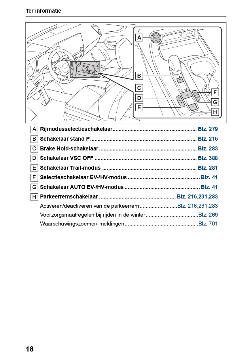 2023-2024 Lexus NX 450h Plus Owner's Manual | Dutch