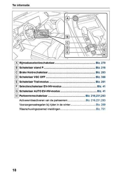 2023-2024 Lexus NX 450h Plus Owner's Manual | Dutch