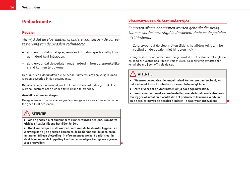 2012-2013 Seat Ibiza Owner's Manual | Dutch