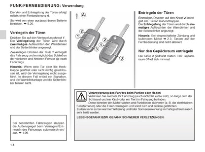 2022-2024 Renault Clio Gebruikershandleiding | Duits