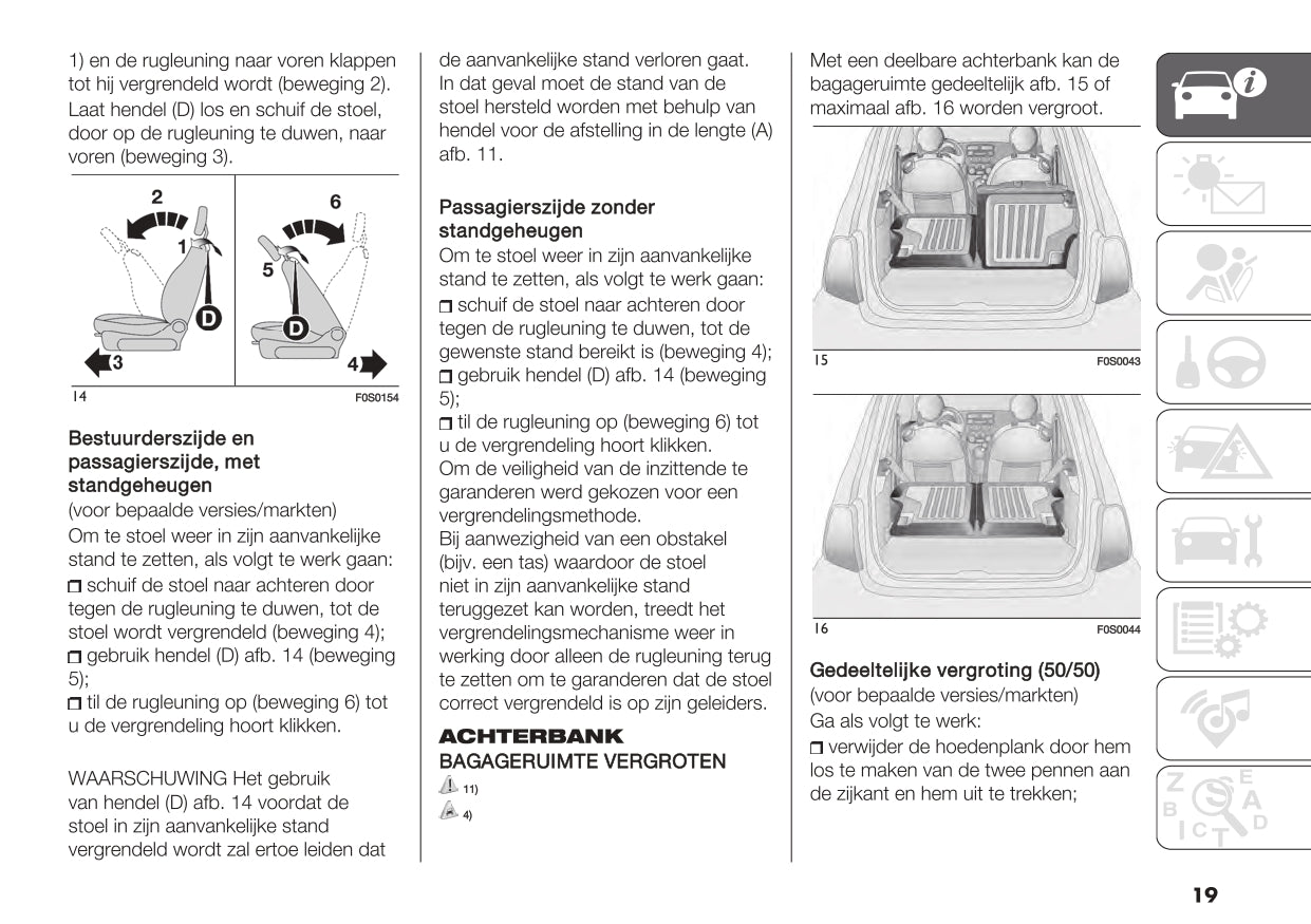 2023 Fiat 500/500C Gebruikershandleiding | Nederlands