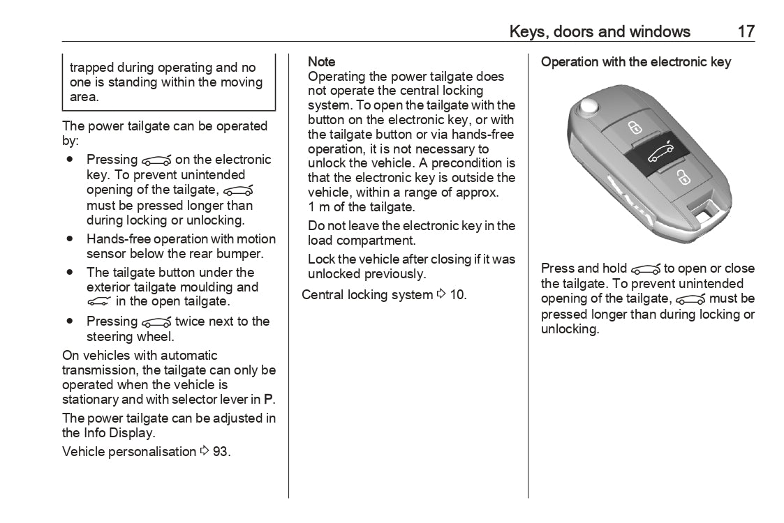 2022-2023 Opel Astra Owner's Manual | English