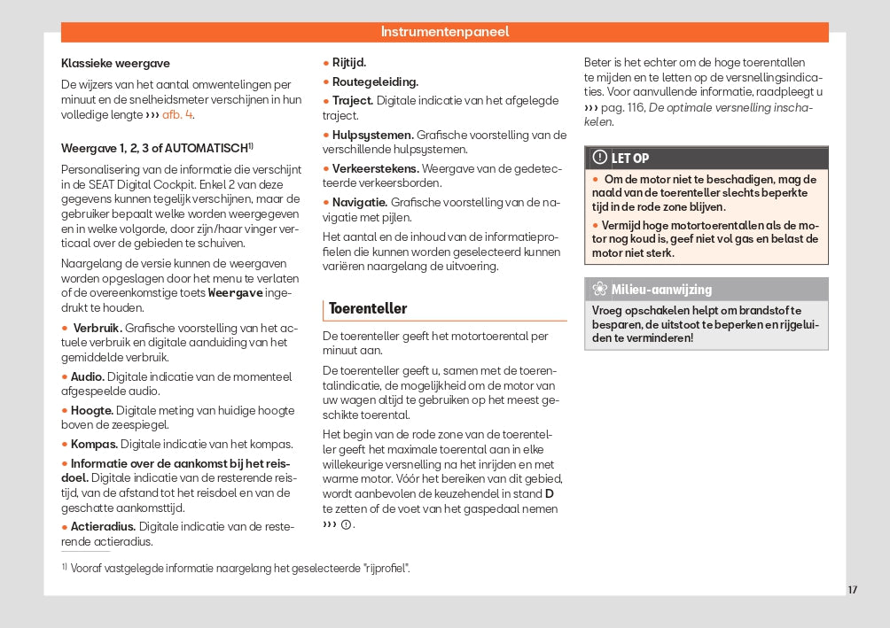 2023 Seat Ibiza Owner's Manual | Dutch