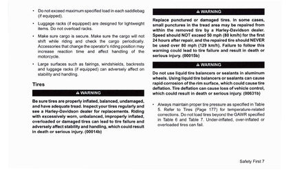 2019 Harley Davidson Touring Manuel du propriétaire | Anglais