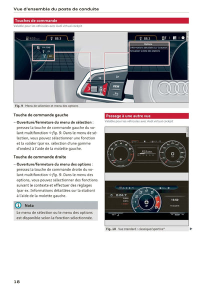 2017 Audi A3/A3 Limousine Owner's Manual | French