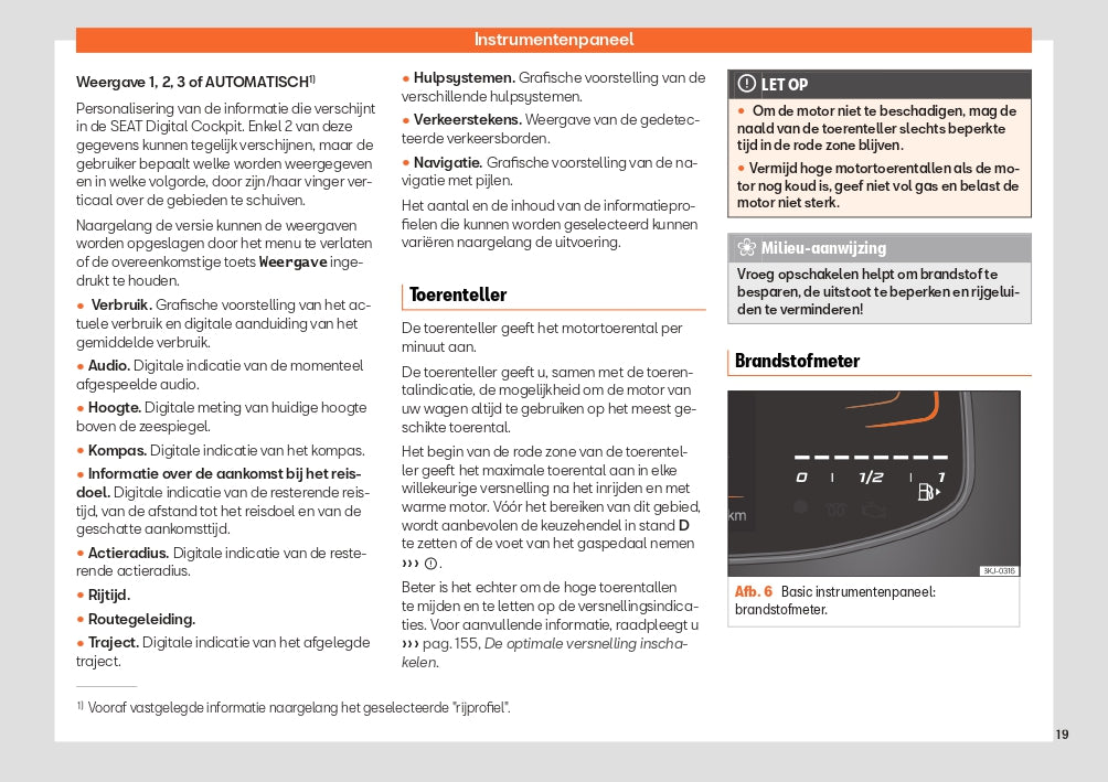 2023 Seat Tarraco Owner's Manual | Dutch