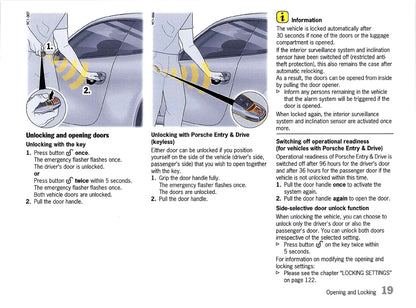 2013 Porsche 911 Carrera Owner's Manual | English