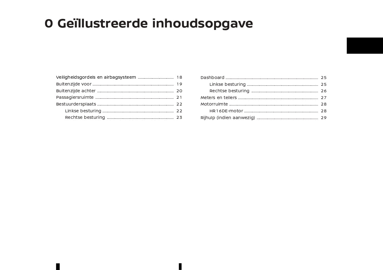 2023 Nissan Juke Hybrid Owner's Manual | Dutch