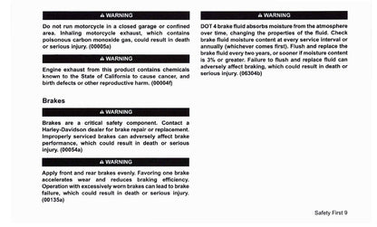 2019 Harley Davidson Touring Manuel du propriétaire | Anglais