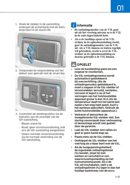 2021-2022 Hyundai Ioniq 5 Owner's Manual | Dutch