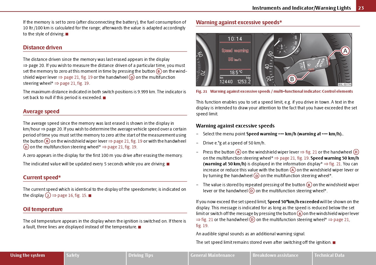 2013-2014 Skoda Yeti Owner's Manual | English