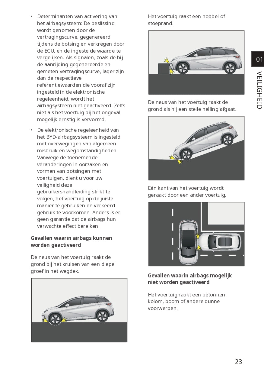 2023-2024 BYD Dolphin Manuel du propriétaire | Néerlandais