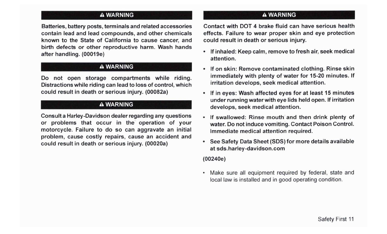 2017 Harley-Davidson FLHTKSE Gebruikershandleiding | Engels