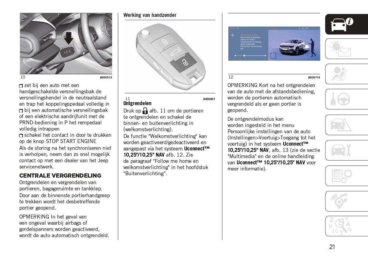 2024 Jeep Avenger Owner's Manual | Dutch