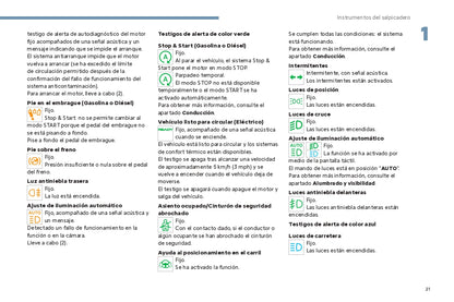 2024 Citroën C4/C4 X/ë-C4/ë-C4 X Owner's Manual | Spanish