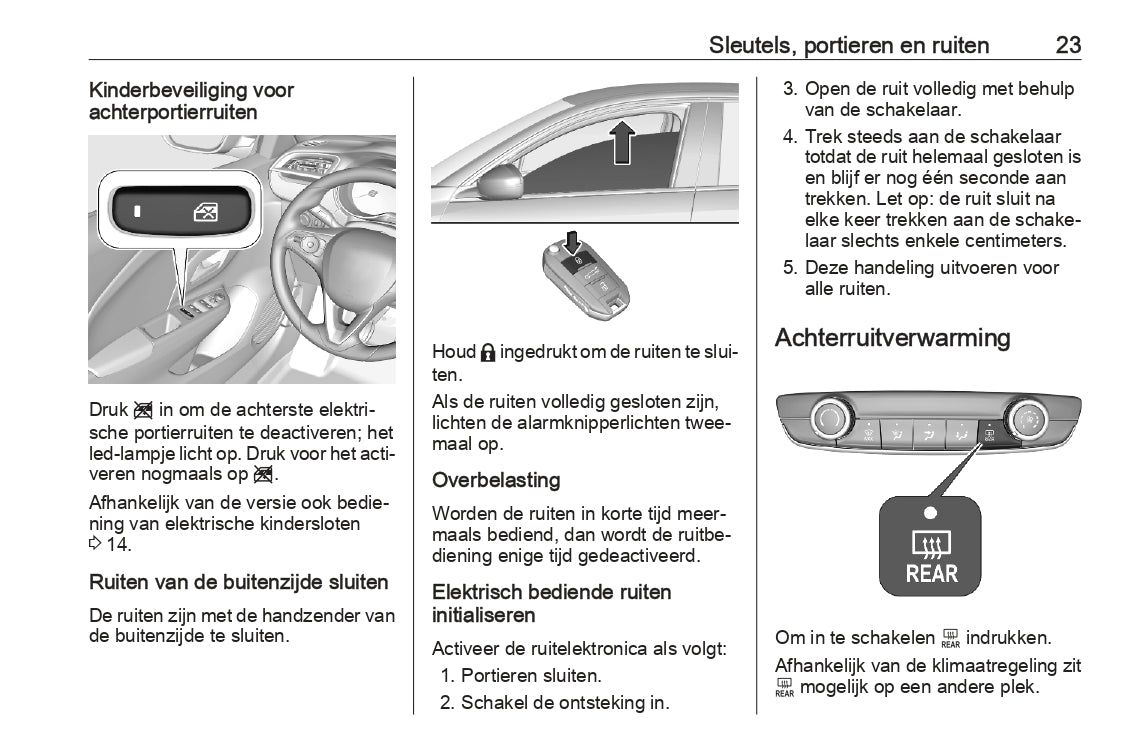 2023-2024 Opel Corsa/Corsa-e Gebruikershandleiding | Nederlands