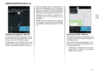 Renault OpenR Link User's Manual | Dutch