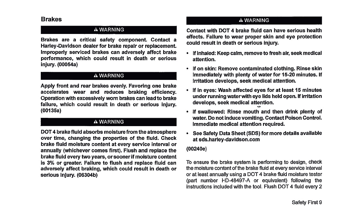 2019 Harley-Davidson FLHXSE Manuel du propriétaire | Anglais