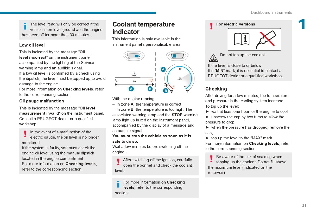 2024 Peugeot Expert/Traveller/e-Expert/e-Traveller Owner's Manual | English