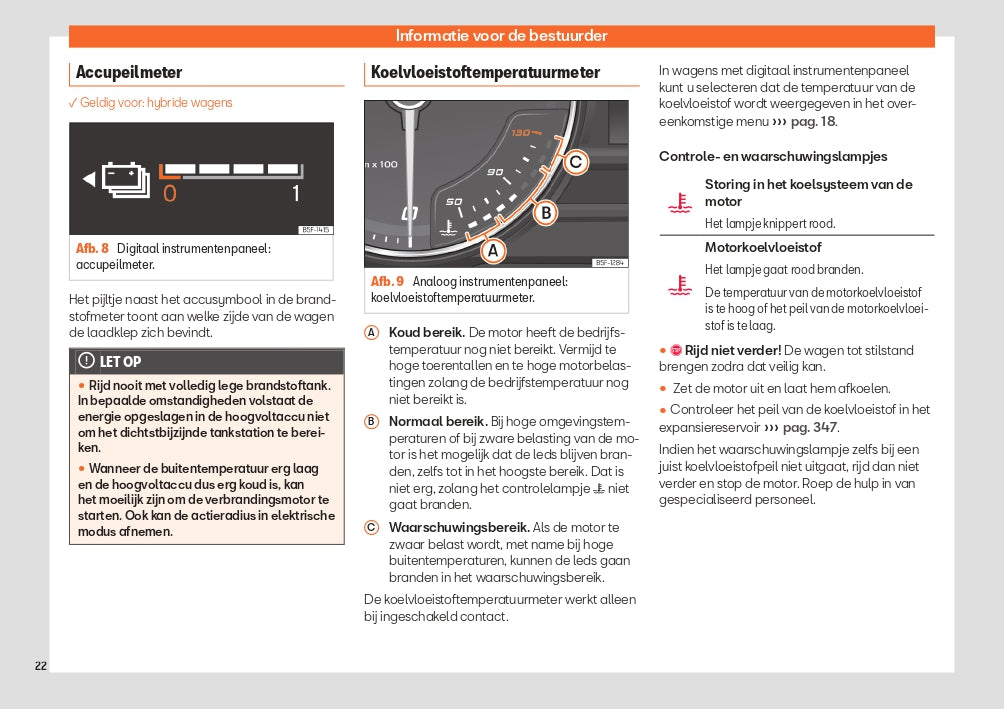 2023-2024 Seat Leon/Leon Sportstourer Owner's Manual | Dutch