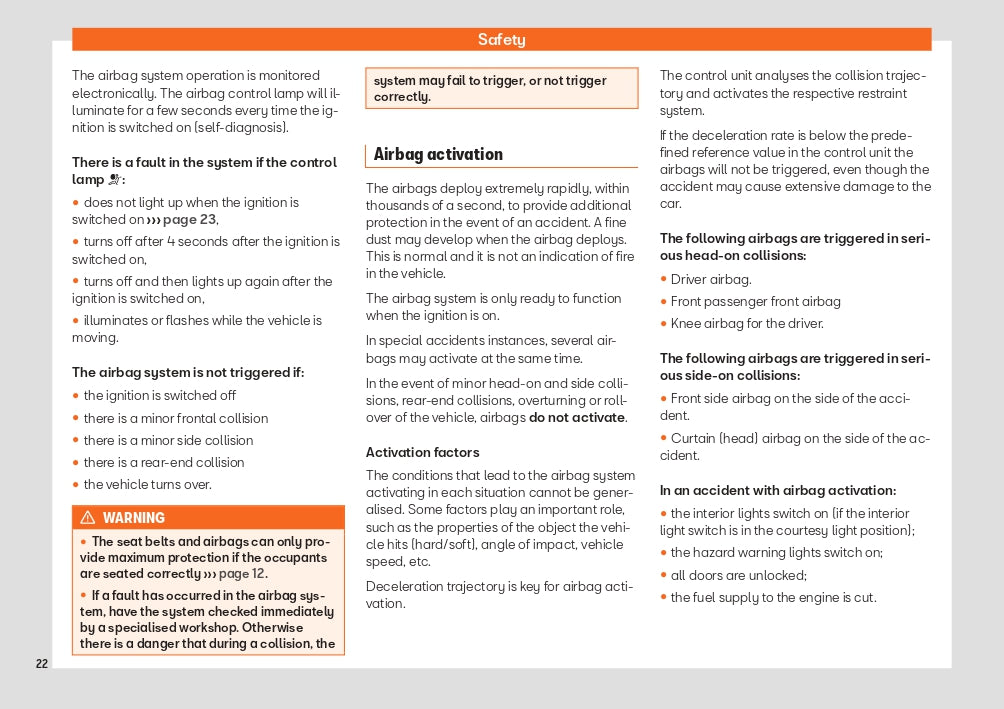 2020 Seat Leon Owner's Manual | English