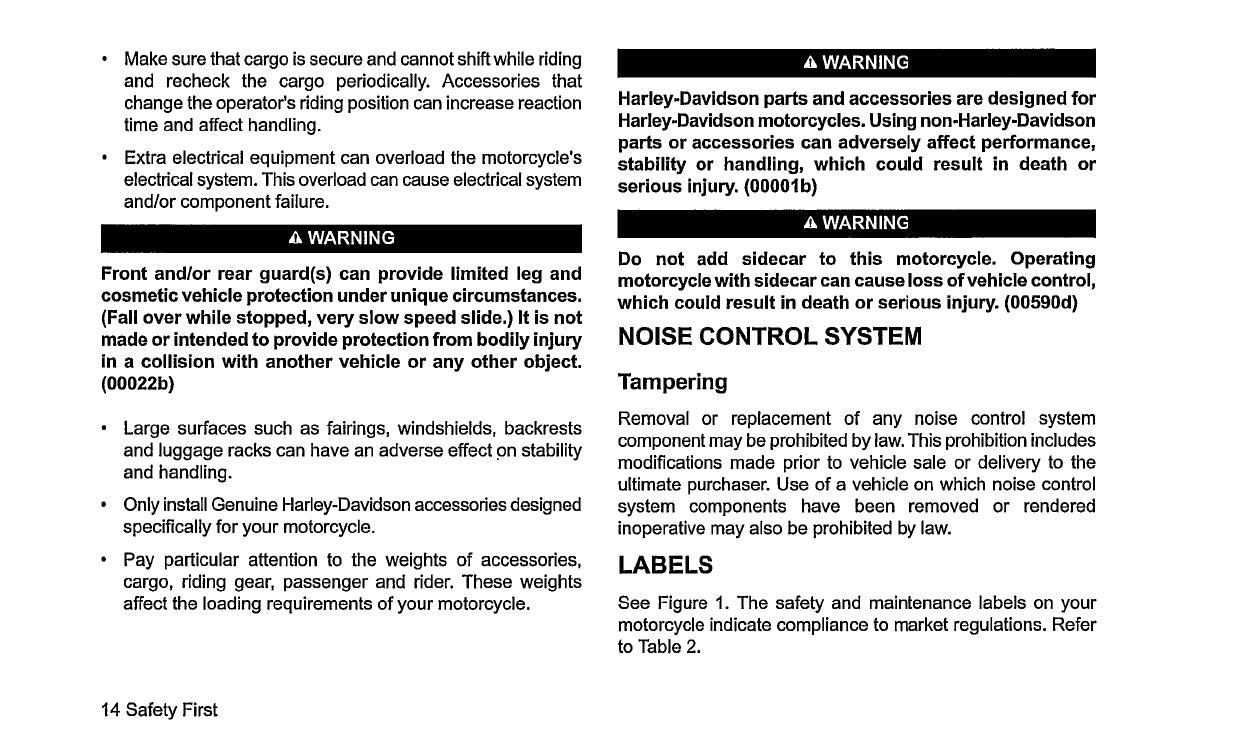 2017 Harley-Davidson Softail Manuel du propriétaire | Anglais