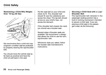 1995 Acura NSX Owner's Manual | English