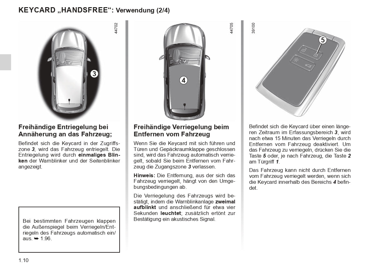 2022-2024 Renault Clio Gebruikershandleiding | Duits