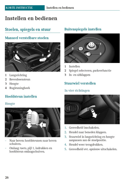 2020 Mini Cooper SE Gebruikershandleiding | Nederlands