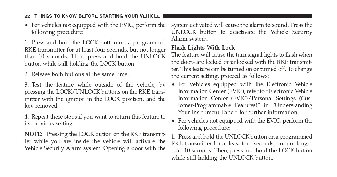 2010 Chrysler Sebring Owner's Manual | English