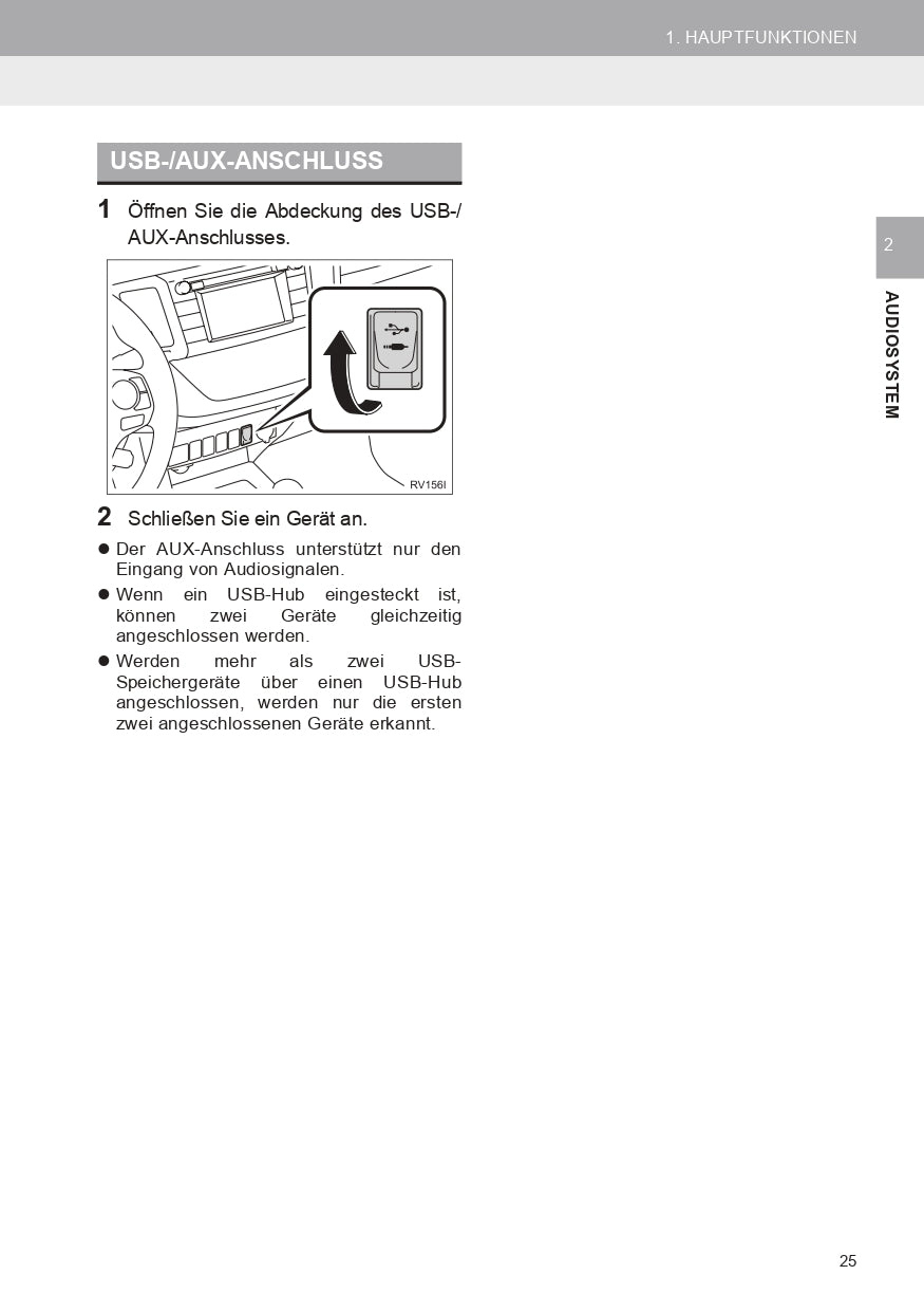 2017 Toyota RAV4 Infotainment Manual | German