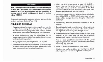 2019 Harley Davidson Touring Manuel du propriétaire | Anglais