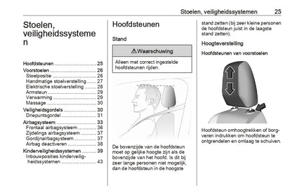 2023-2024 Opel Corsa/Corsa-e Owner's Manual | Dutch